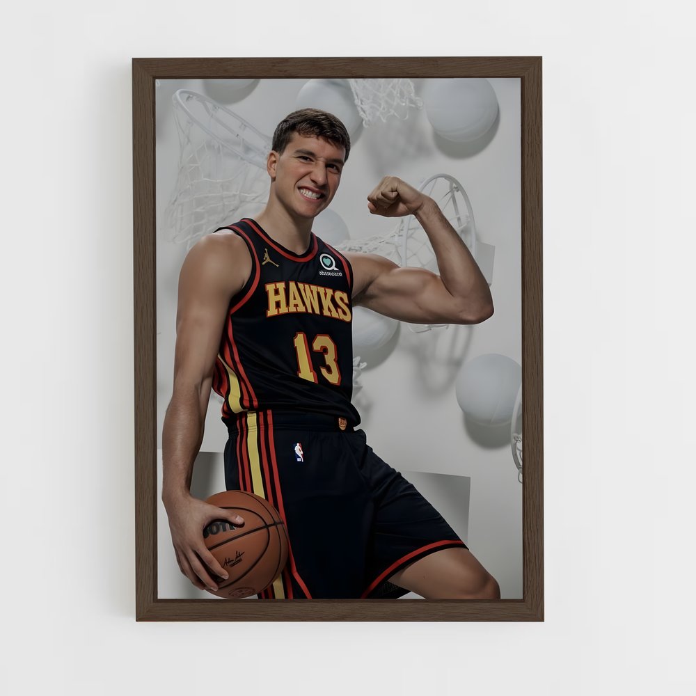 Poster Bogdan bogdanovic – affiche Basketball (vue 5)